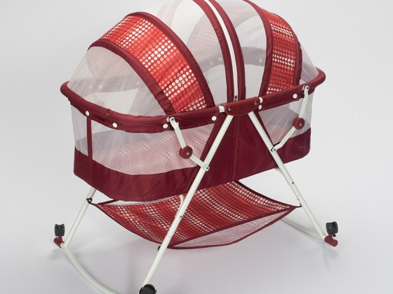 Berço de bebê portátil com balanço
