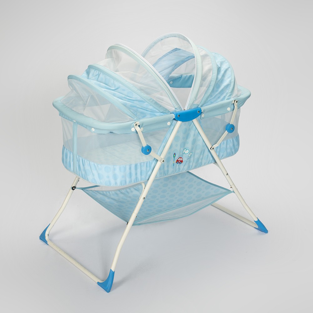 Baby Bassinet For Boys Blue Factory