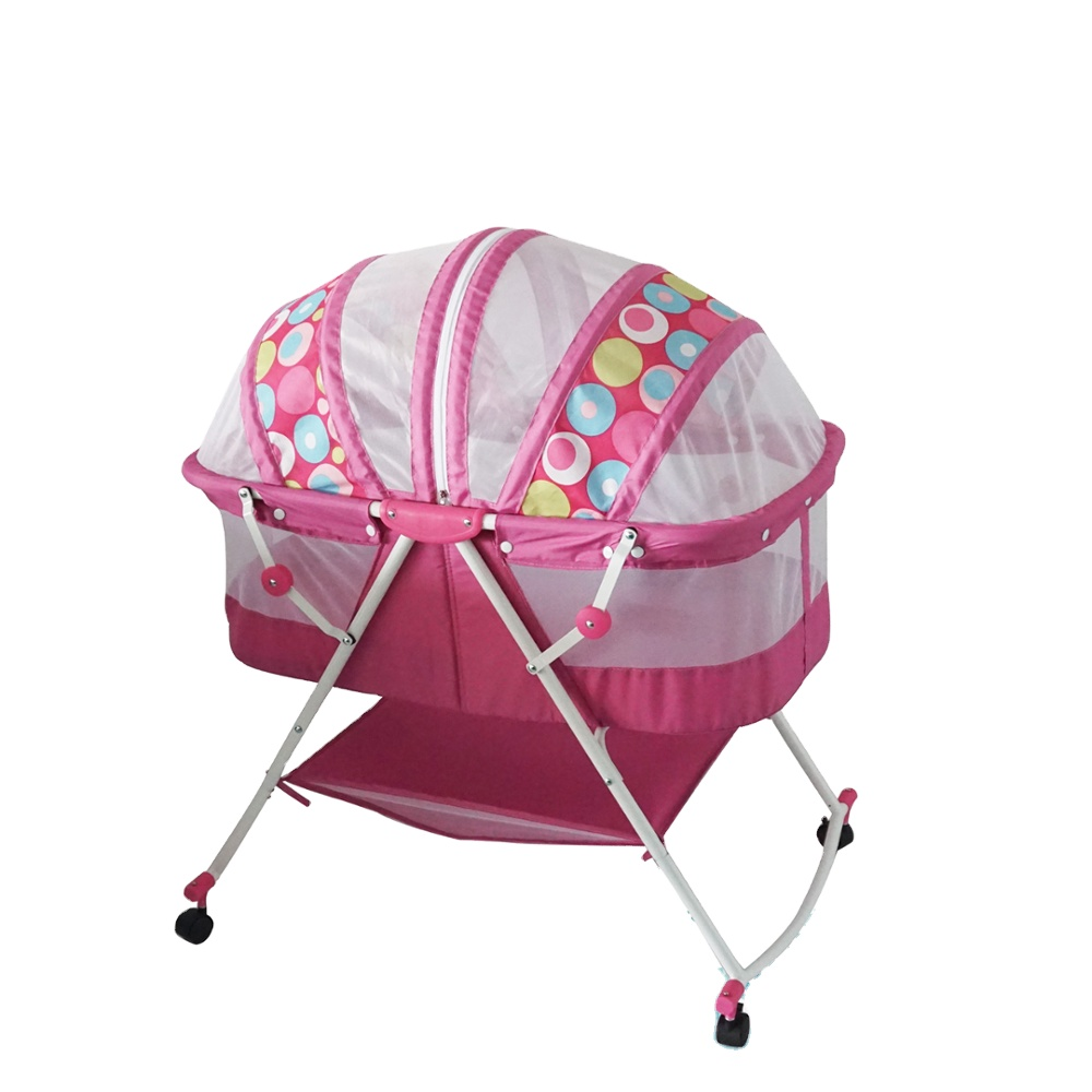 Baby cradle 2024 on wheels