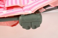 Babywippe für Mädchen, Rosa