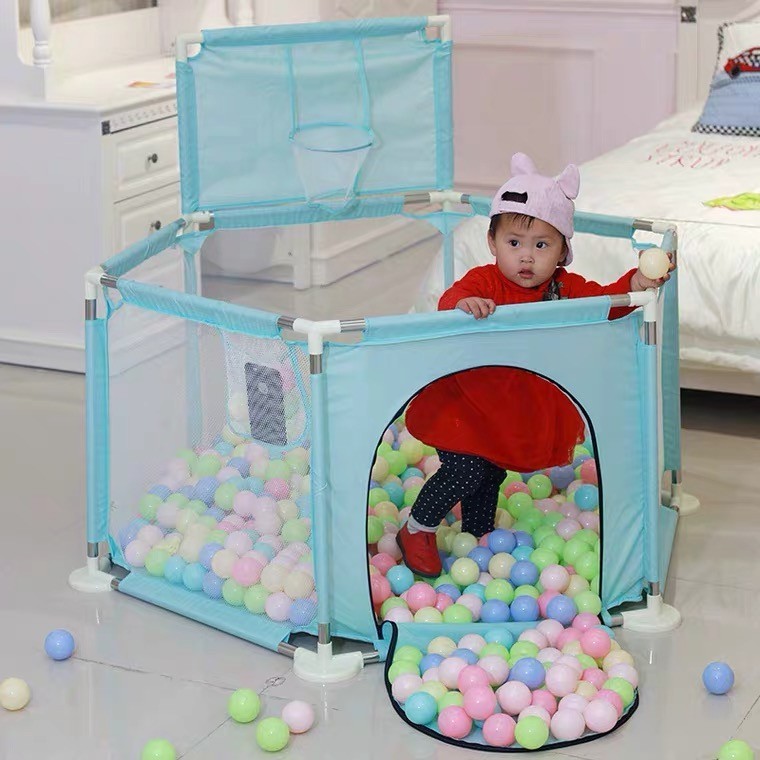 Tragbarer Laufgitterzaun für Babys