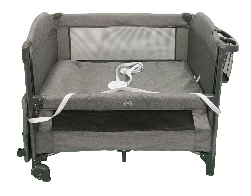 Popular baby bed baby bedside crib baby co-sleeper bed with diaper tray Factory
