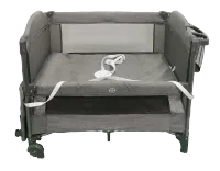 Beliebtes Babybett, Beistellbett, Baby-Beistellbett mit Windelablage