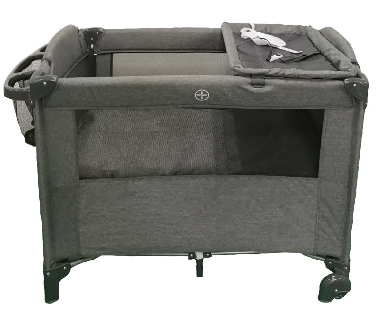 Beliebtes Babybett, Beistellbett, Baby-Beistellbett mit Windelablage