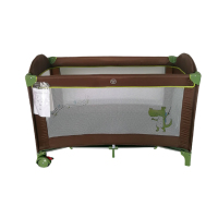 Brauner Laufstall für Babybetten, Babyspielplatz