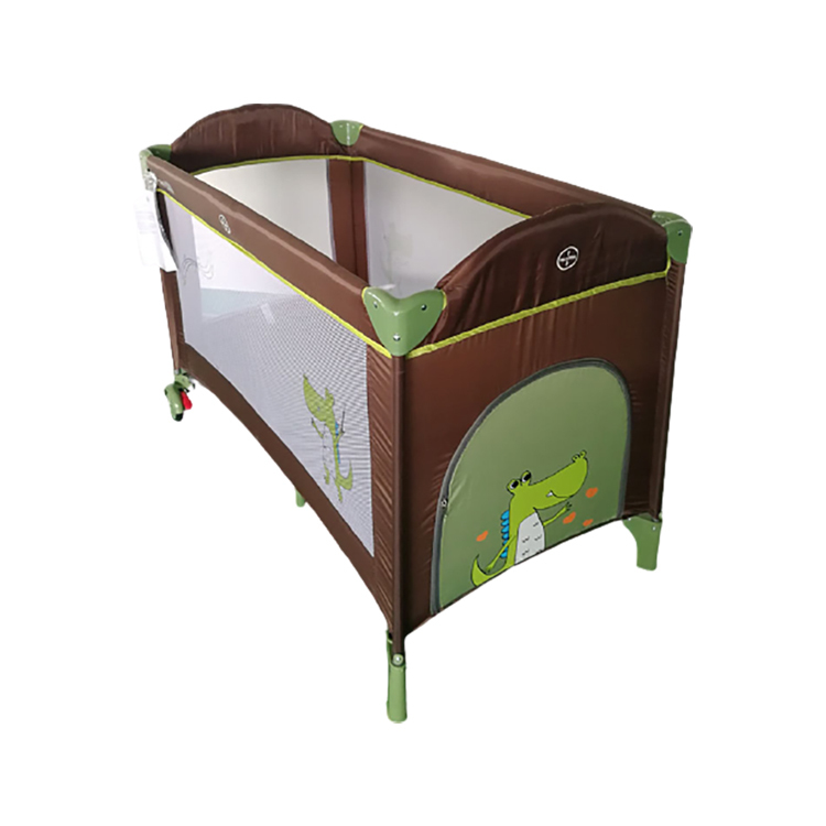 Brauner Laufstall für Babybetten, Babyspielplatz