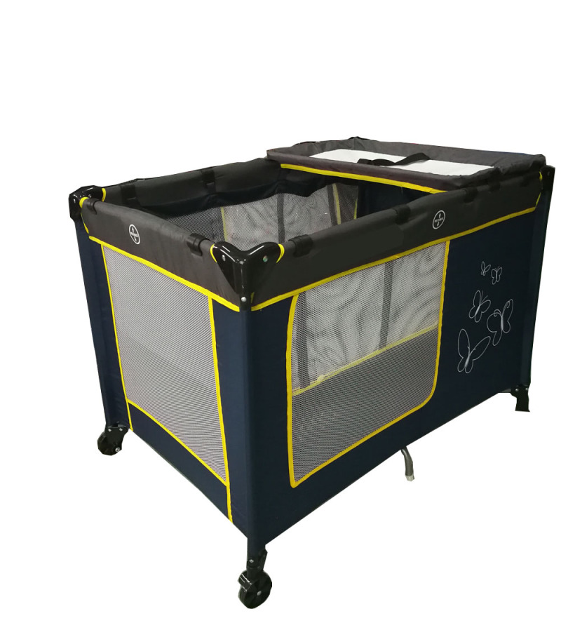 Graue Babybetten, Babyzaun, Kinderspielplatz