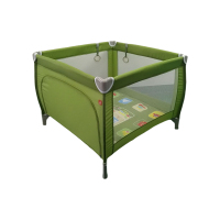 Grande box per bambini quadrato con cortile da gioco