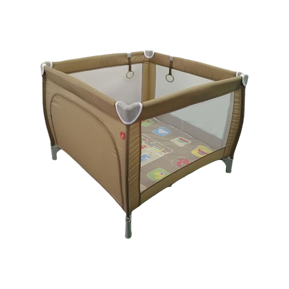 Large baby play yard square baby playpen