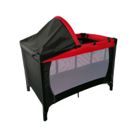 Schwarzes Reisebett für Kinderbetten