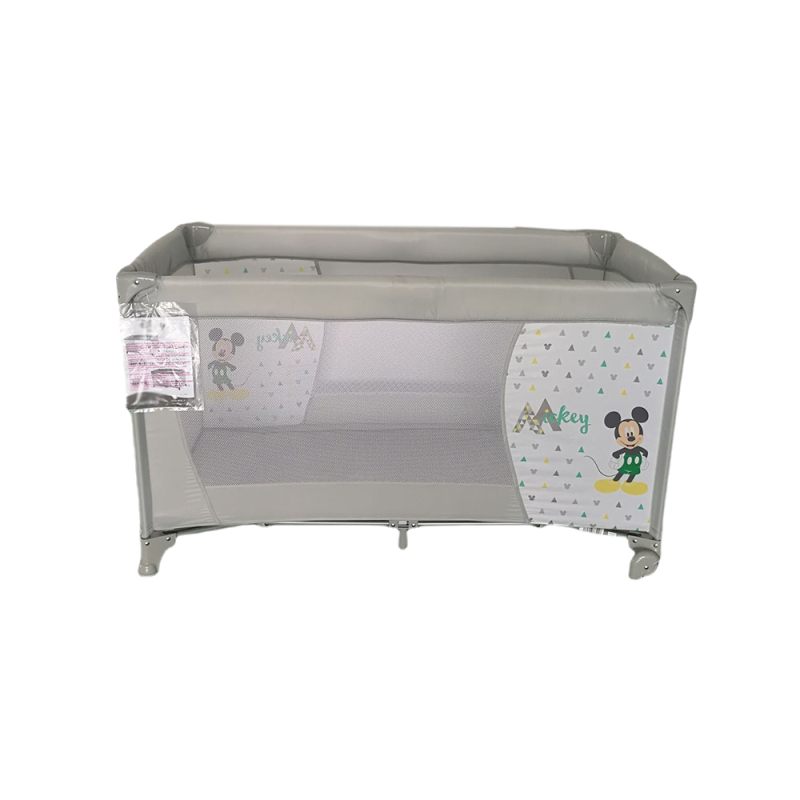 Parc pour enfants Disney pour lit de voyage durable gris
