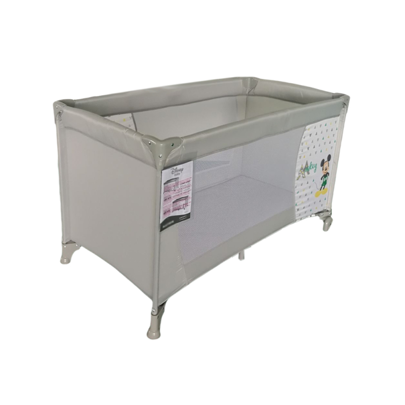 Parc pour enfants Disney pour lit de voyage durable gris