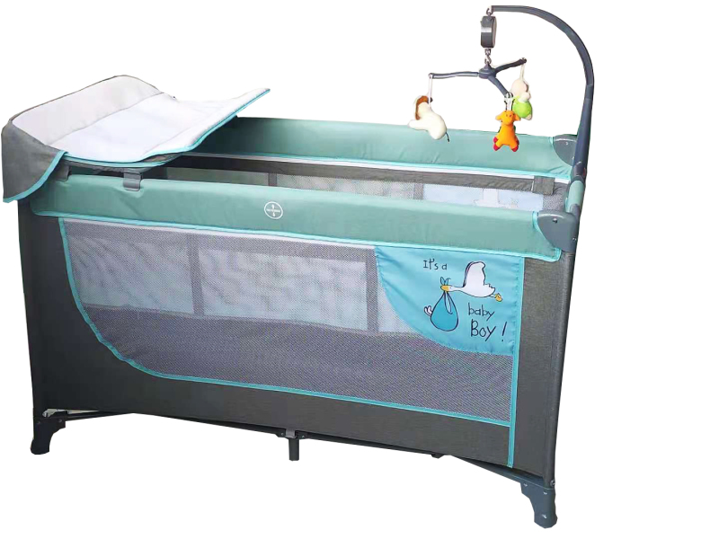 Berços infantis de luxo melange camas infantis com bandeja de fraldas