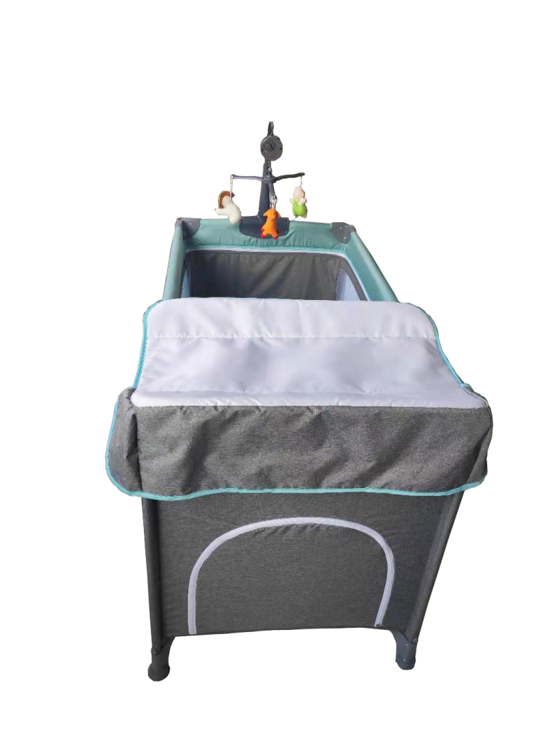 Berços infantis de luxo melange camas infantis com bandeja de fraldas