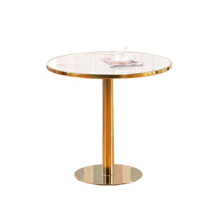 Supply Golden leg dining table set Wholesale Factory TIANJIN MODERN