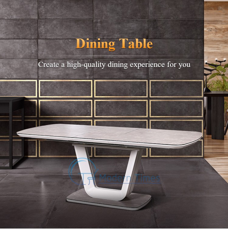 Supply Large Dining Room Table White Dining Table Wholesale Factory