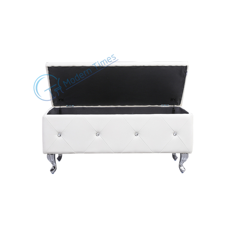 Supply Ottoman Storage Bench Living Room Ottoman Wholesale Factory