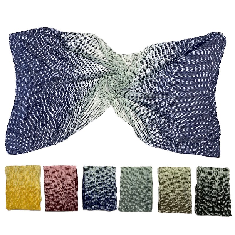 Tiskani mulijski svileni balijski šal