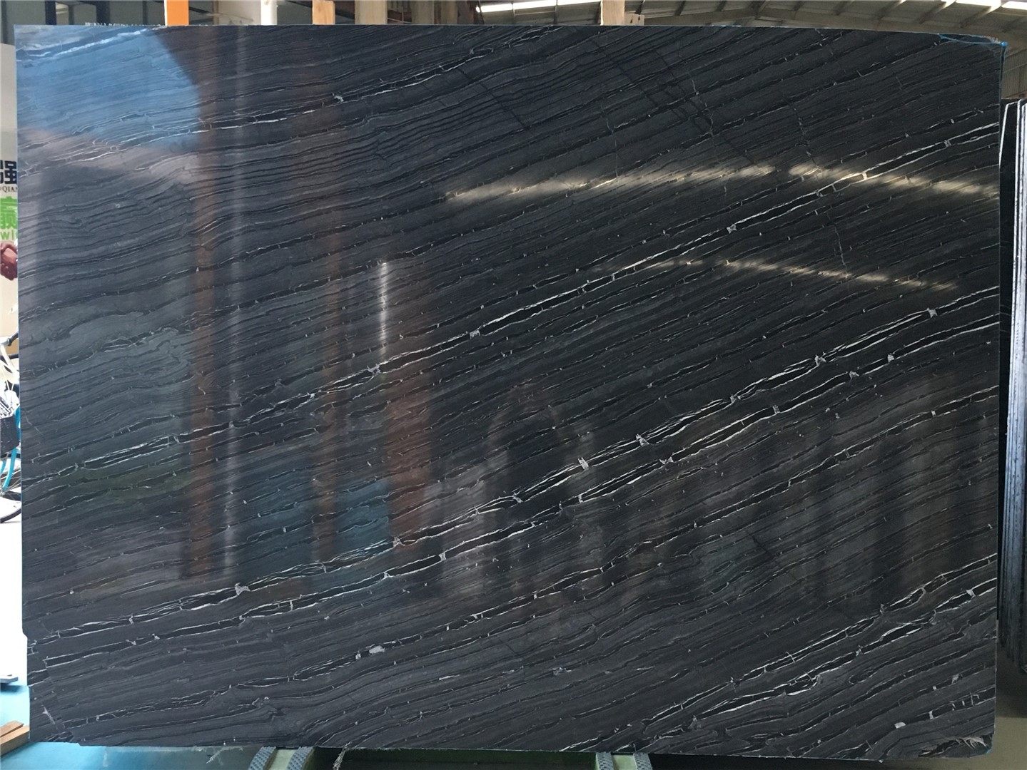 Kenya Black Wood Marble