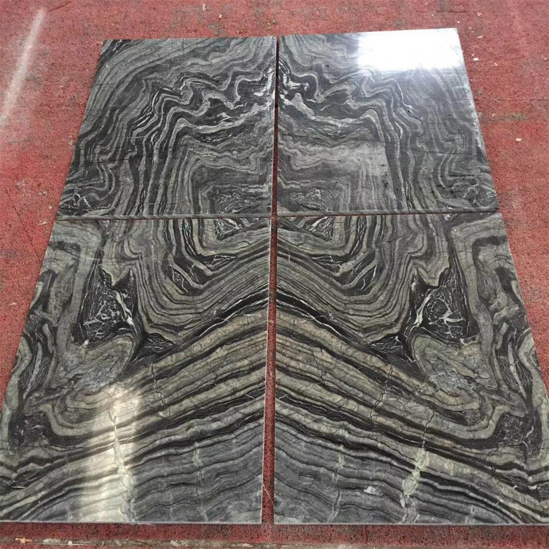 Kenya Black Wood Marble