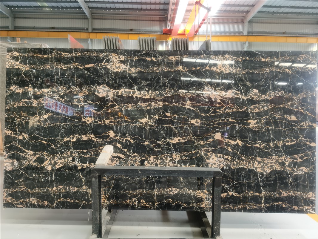 Italy Nero Portoro Marble