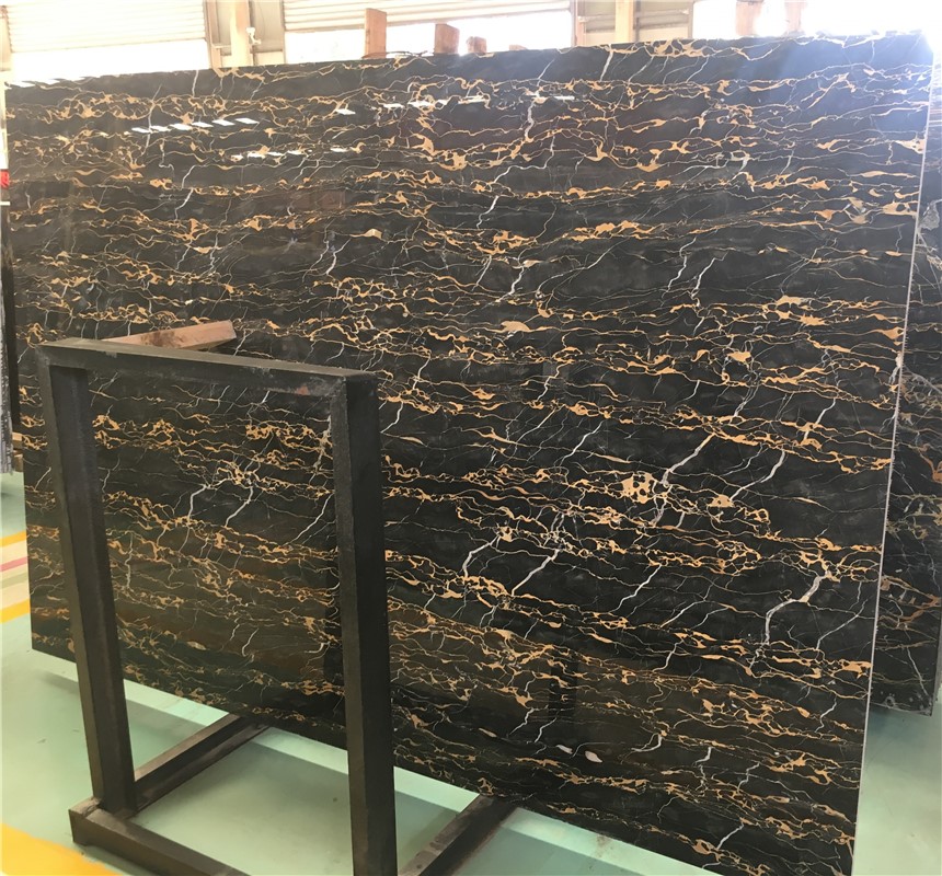 Italy Nero Portoro Marble