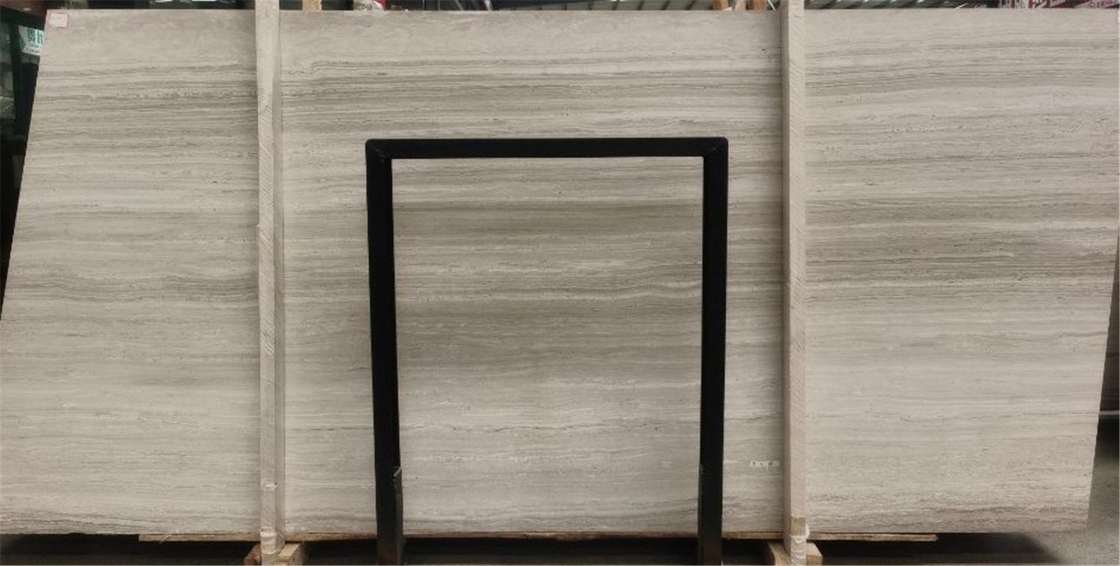 White Serpeggiante Wood Marble