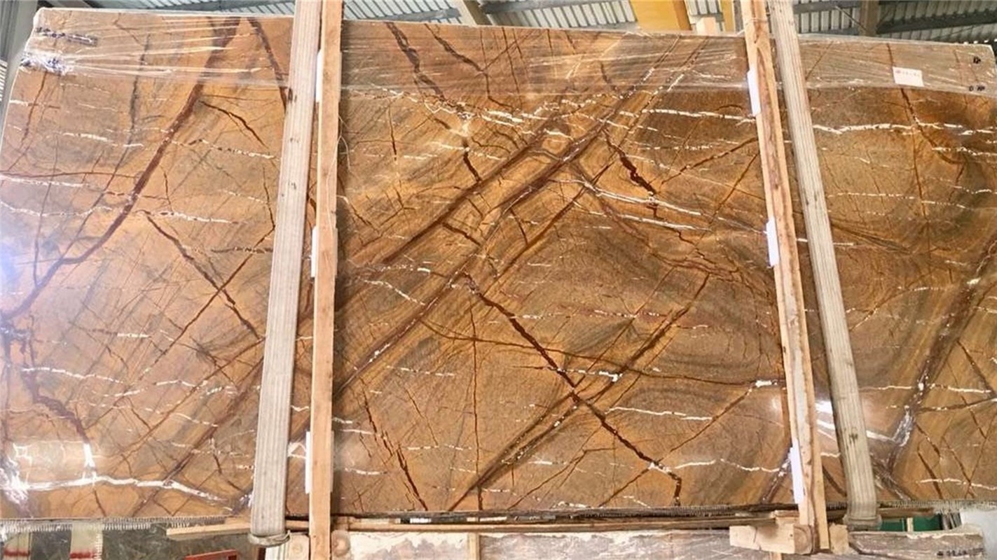 Rainforest Gold Brown Marble