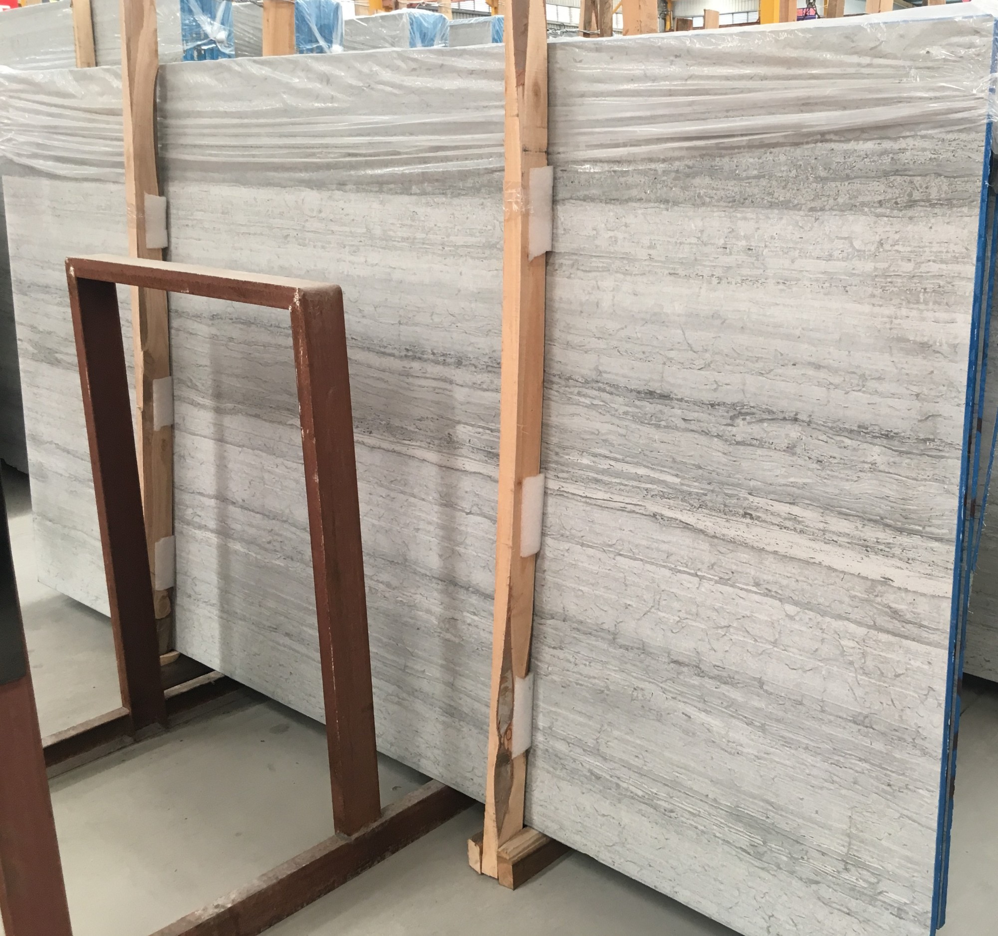 Blue Wood Grain Marble