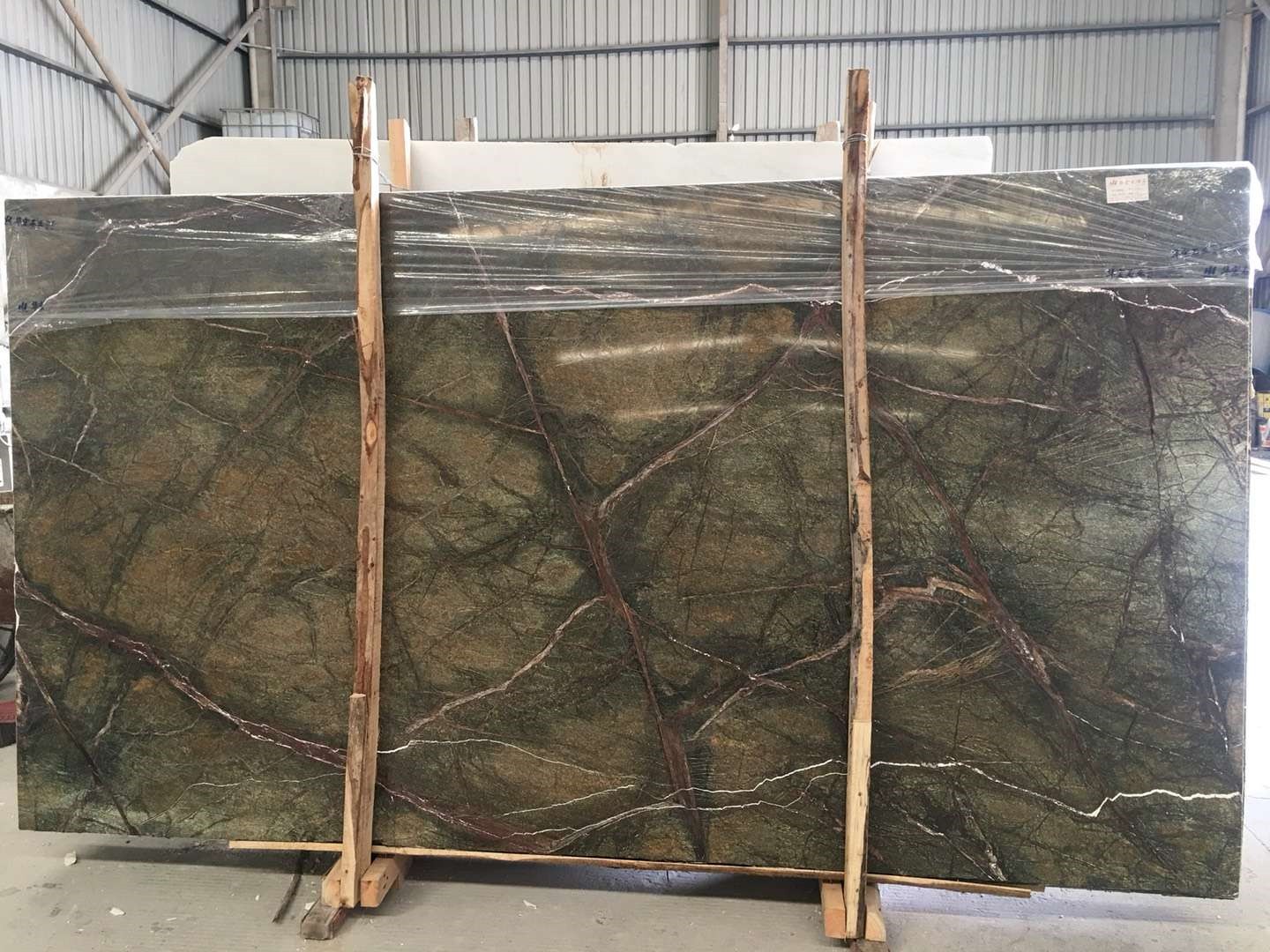 India Rainforest Green Marble