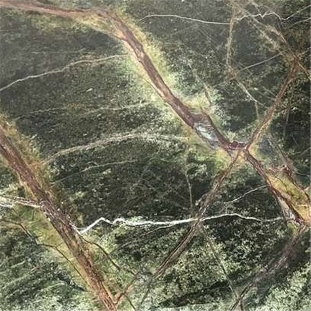 India Rainforest Green Marble