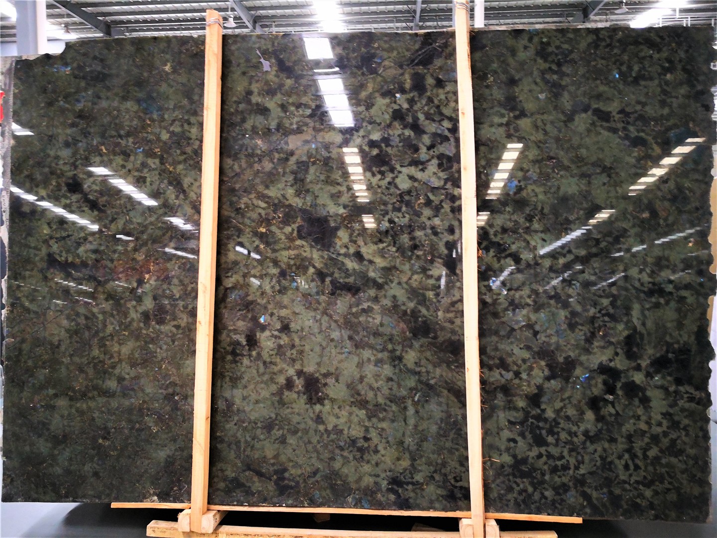 Labradorite Green Granite