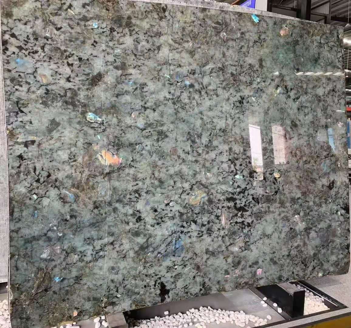 Labradorite Green Granite
