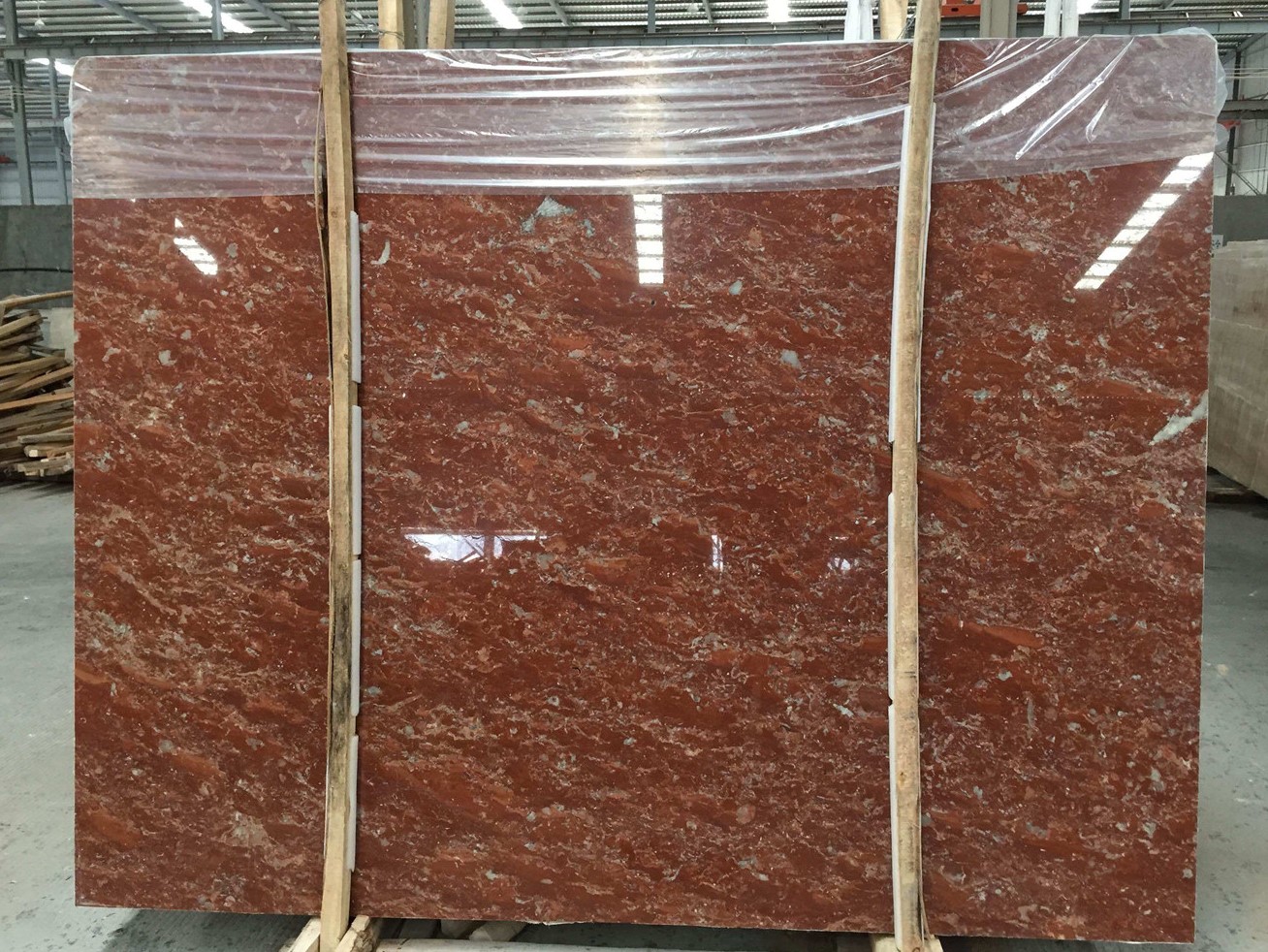 Rose Red Marble Slabs