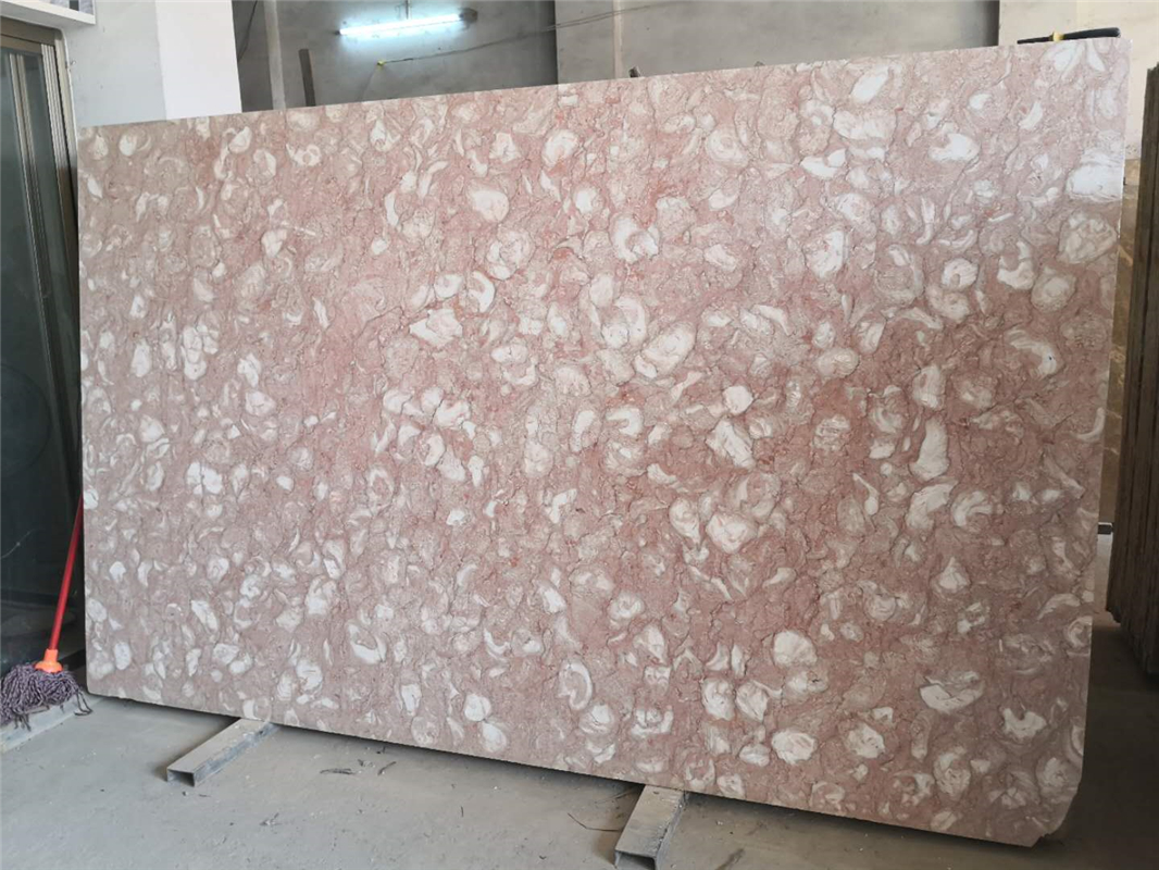 Supply Jade Shell Pink Marble Slab Wholesale Factory - Xiamen VQ Stone ...