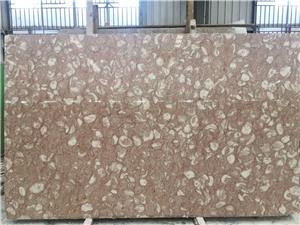 Jade Shell Pink Marble Slab