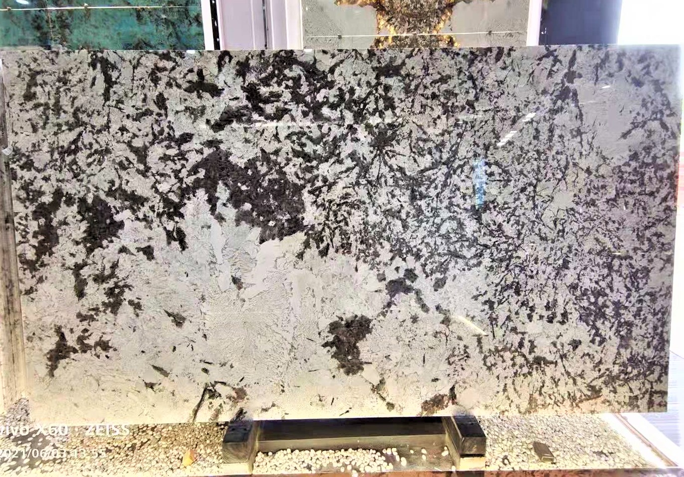 Brazil Alps White Granite Countertop Slab