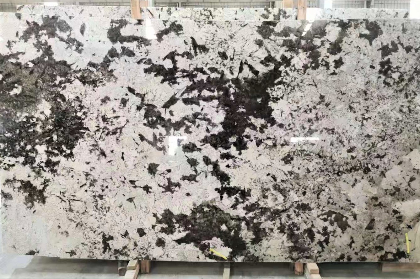 Brazil Alps White Granite Countertop Slab