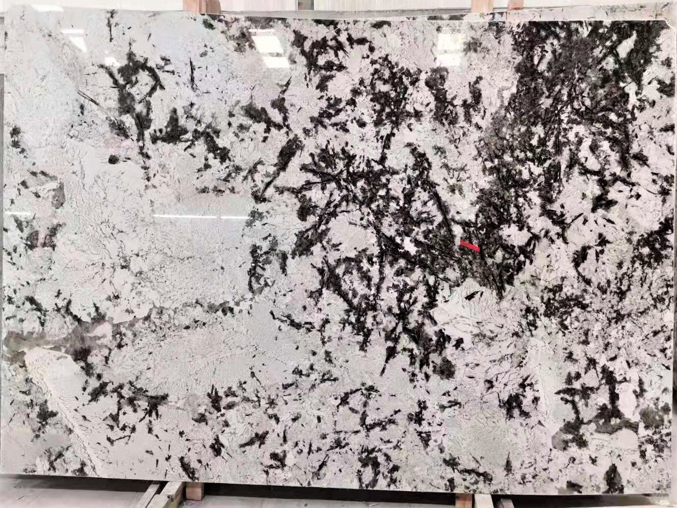 Brazil Alps White Granite Countertop Slab