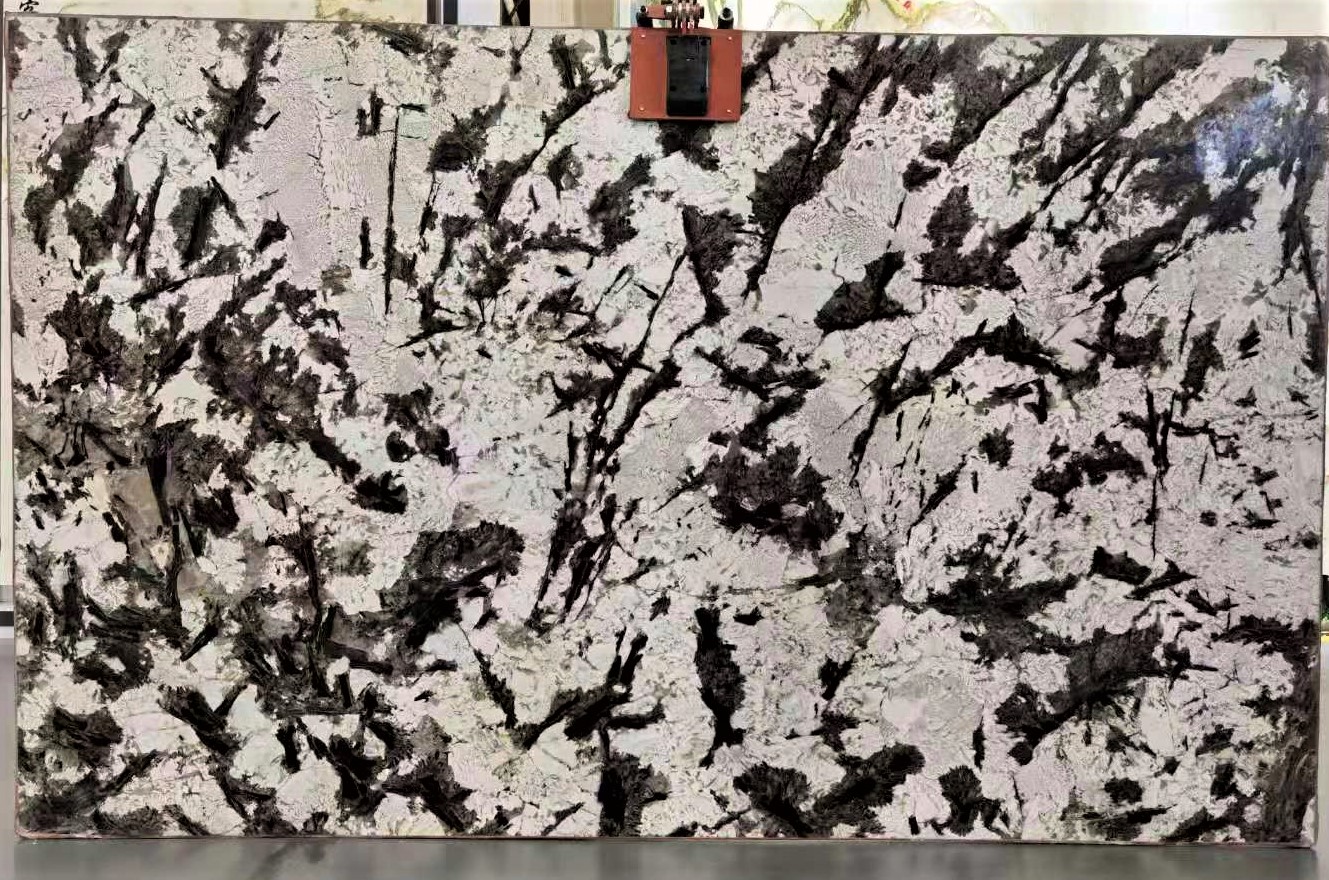 Brazil Alps White Granite Countertop Slab