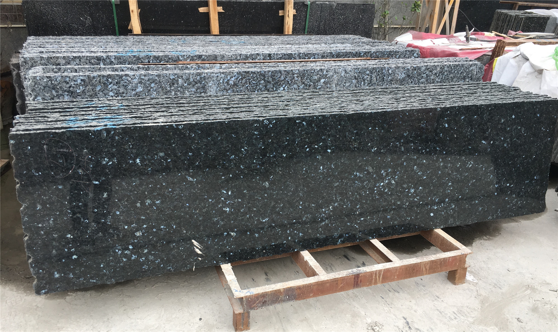 Norway Emerald Pearl Granite Slab