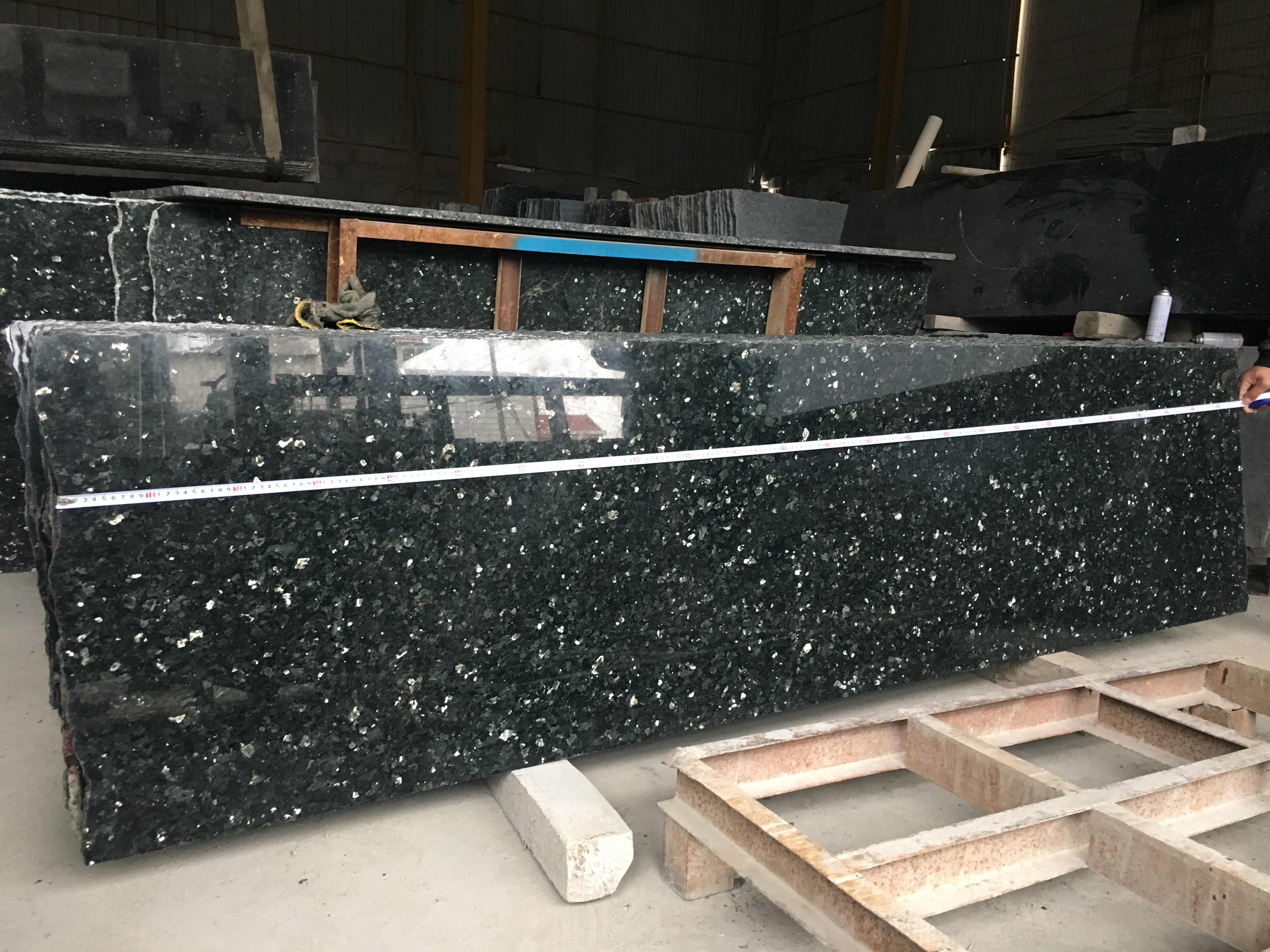Norway Emerald Pearl Granite Slab