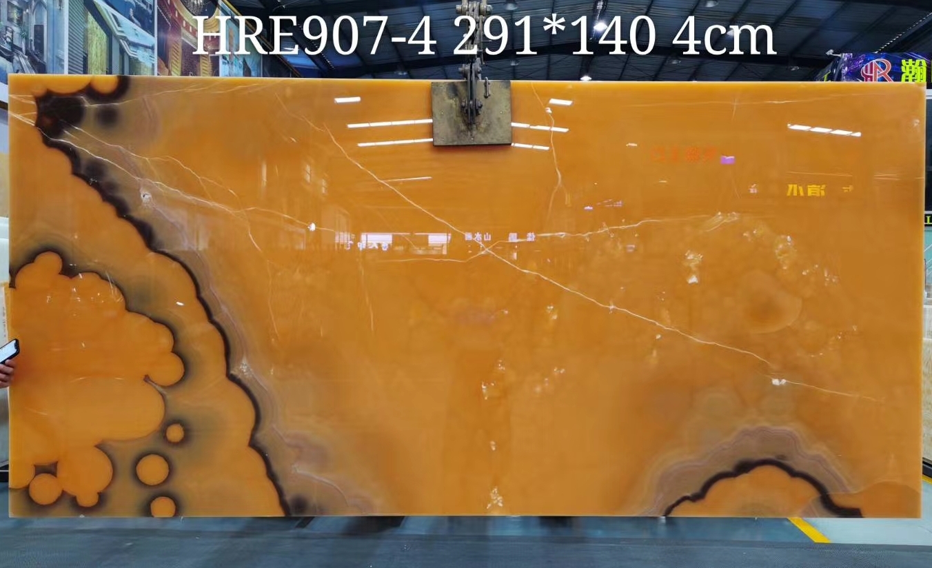 Orange Onyx Stone Slab