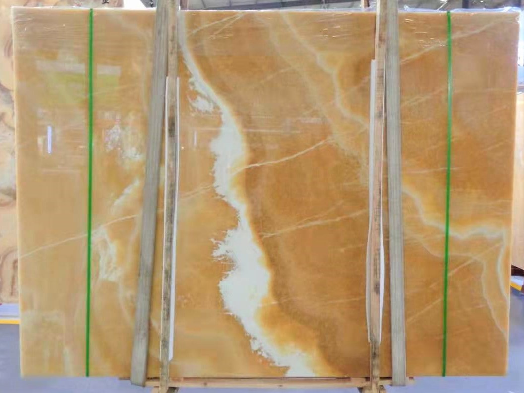 Yellow Onyx Stone Slabs