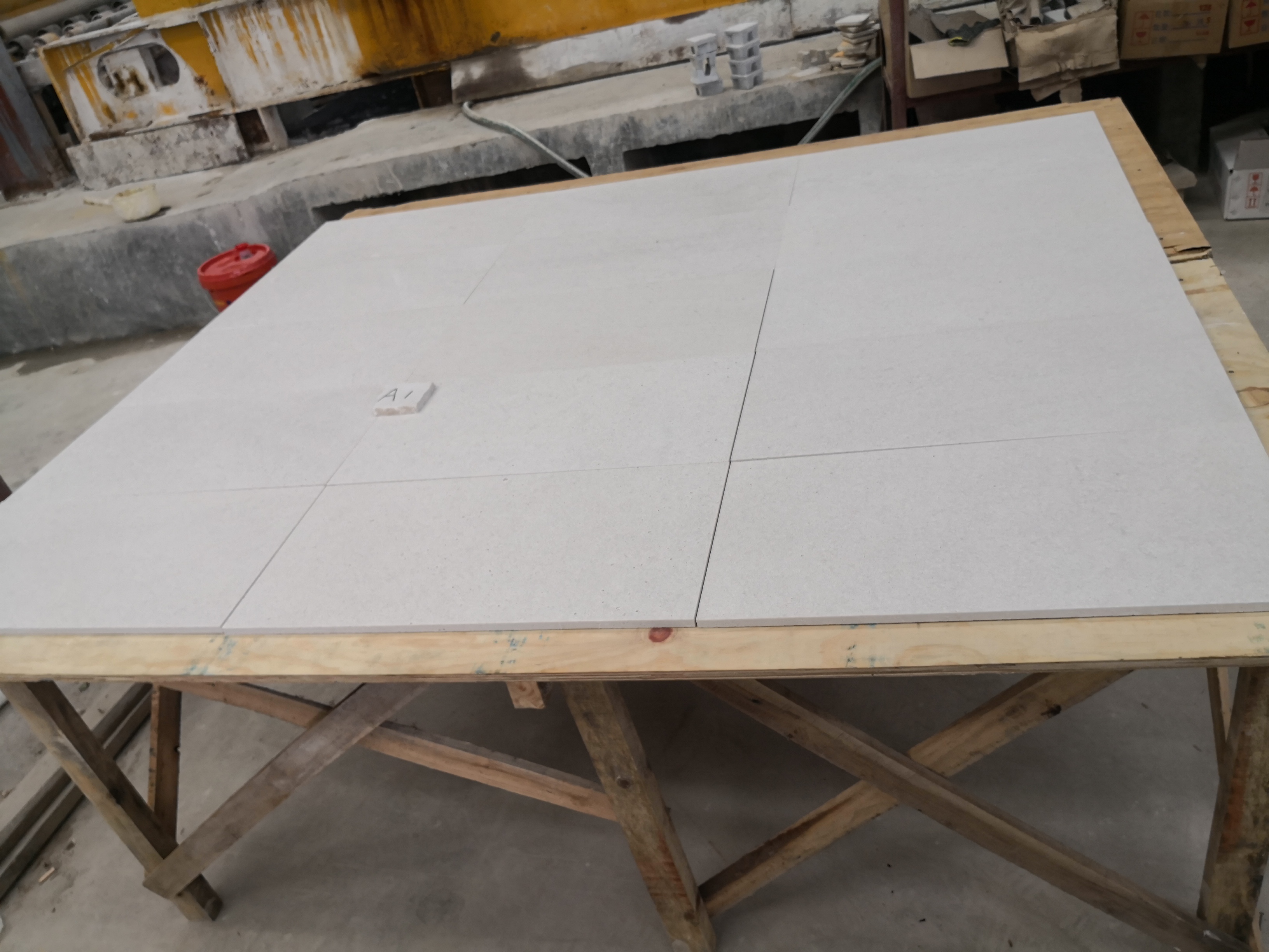 Honed Grey Travertine Pool Floor Tiles