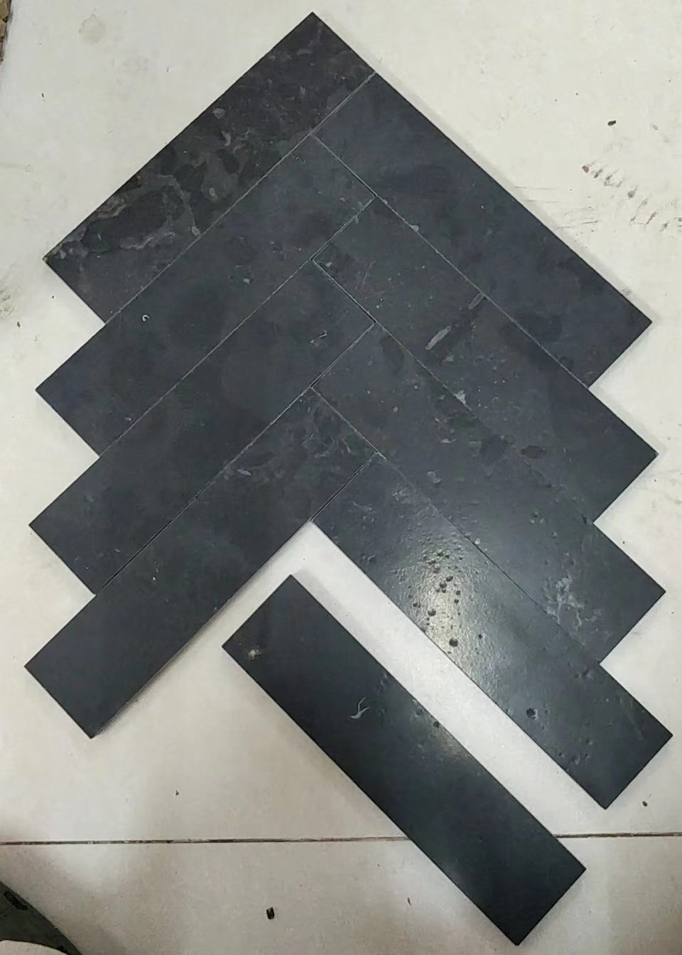 Black Limestone Floor Tiles