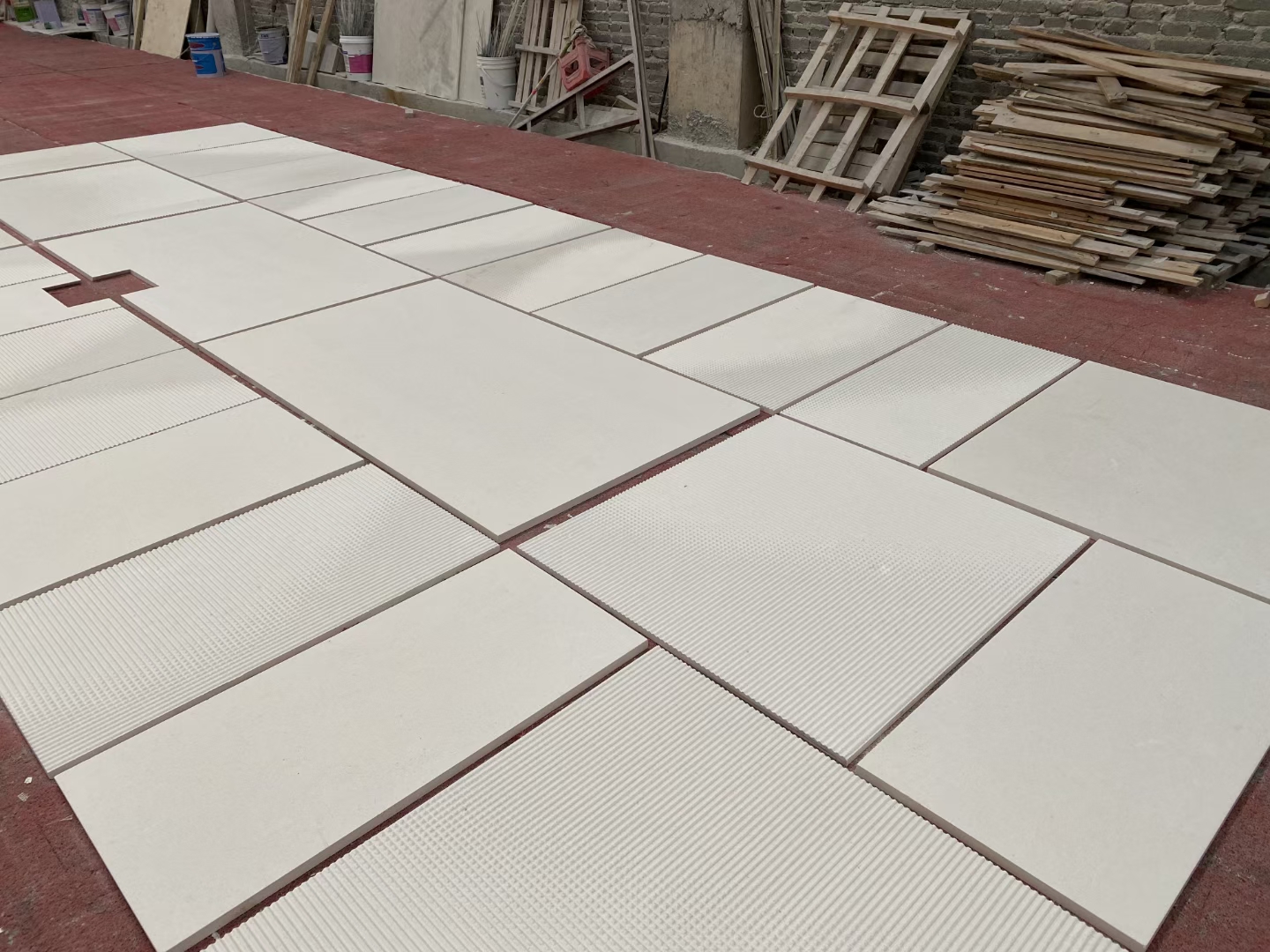 Lymra White Limestone Floor Tiles