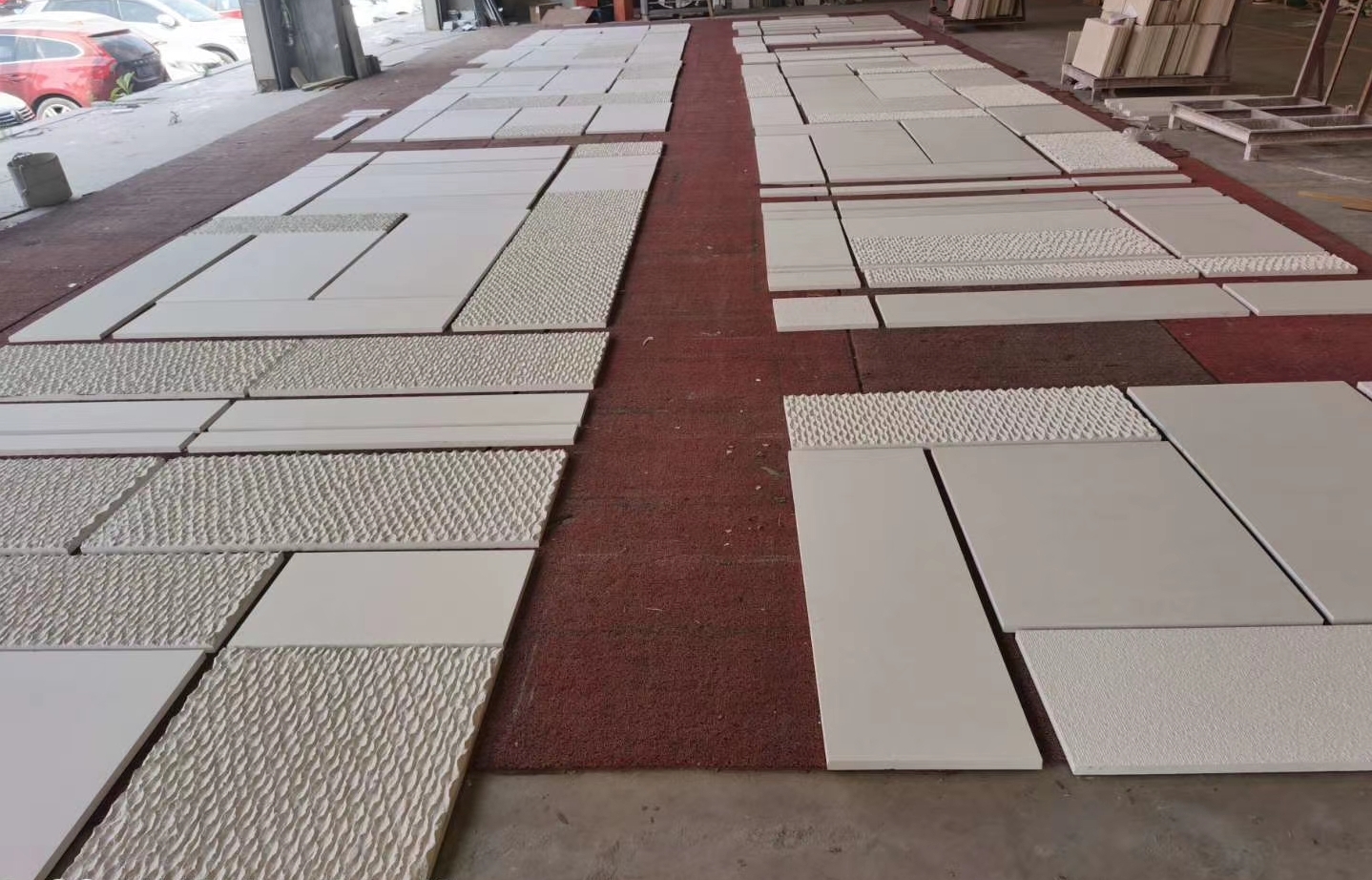 Lymra White Limestone Floor Tiles