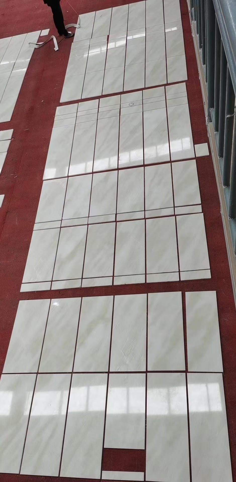 Royal White Onyx Floor Tiles