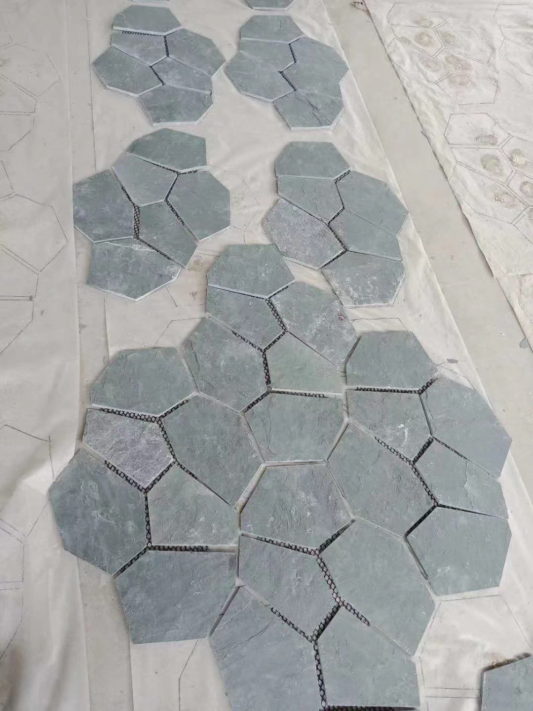 Green Slate Floor Tiles